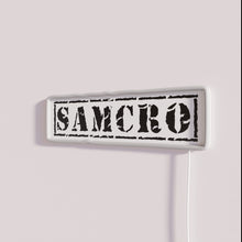 Load image into Gallery viewer, Add vibrant SAMCRO club spirit with colorful RGB neon lighting