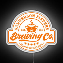 Load image into Gallery viewer, Sanderson Sisters Brewing Co RGB neon sign white 