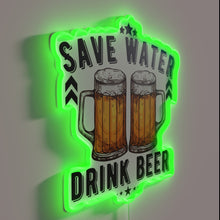 Load image into Gallery viewer, Quirky humor for pubs and bars with water conservation message