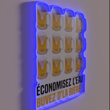 Load image into Gallery viewer, Save Water, Drink Beer: A Quirky Eco-Friendly Home Decor Statement