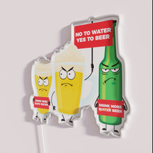 Load image into Gallery viewer, RGB Neon Wall Sign for Beer Lovers and Eco Consciousness