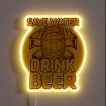 Load image into Gallery viewer, Conserve H2O, responsibly indulge in craft beer vibes at home
