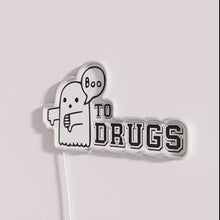 Load image into Gallery viewer, Add Vibrant Neon Decor with Anti Drug RGB Wall Sign