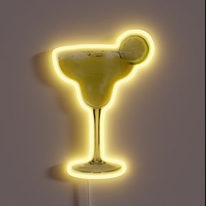 Add vibrant color to your space with this margarita sign.