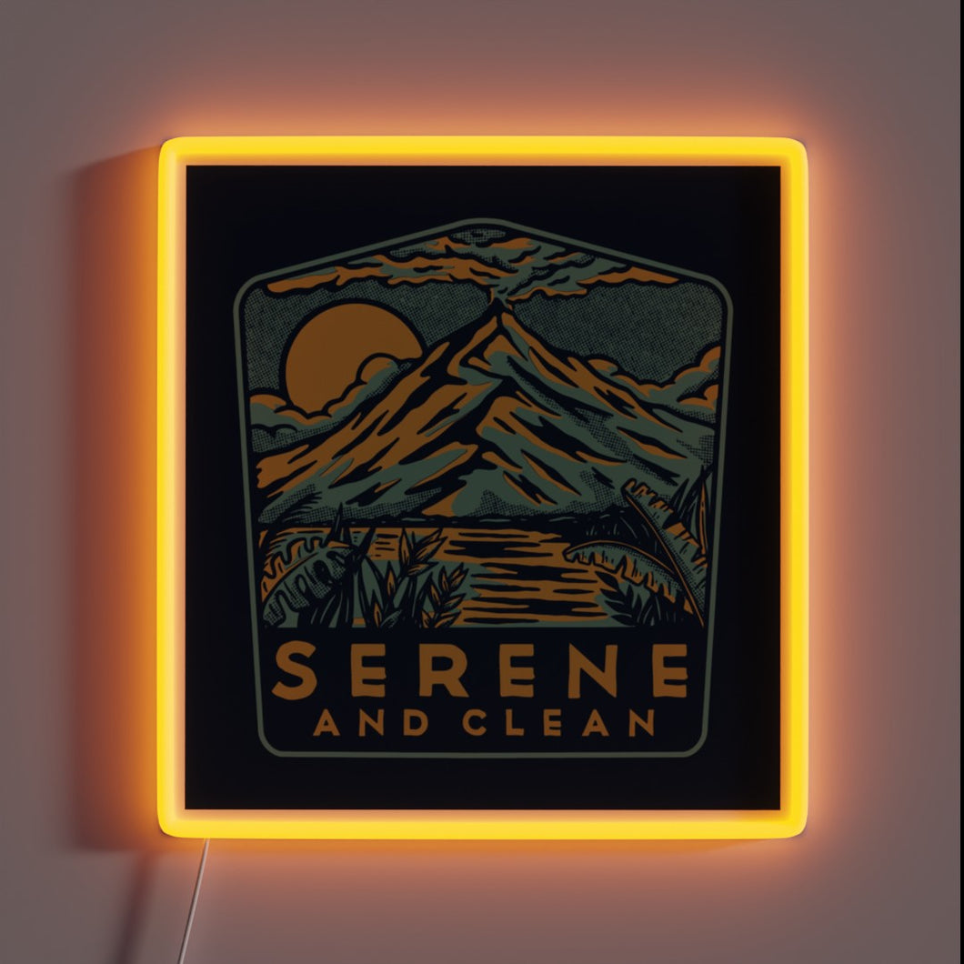 Recovery Support Symbol with Soothing Serenity and Clean Design