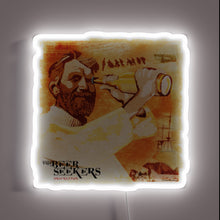 Load image into Gallery viewer, Vibrant Shackleton Expedition inspired RGB neon sign for adventurous spaces.