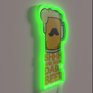 Shhh, Dad's on Dad's Day leave him to his beer