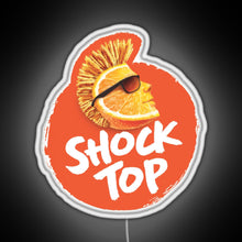 Load image into Gallery viewer, Shocktop Alcohol RGB neon sign white 