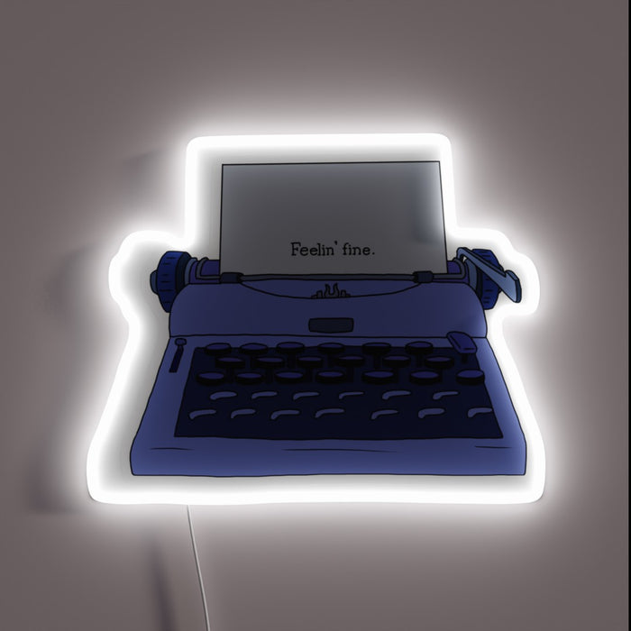 Neon D'oh! - Official Simpsons Feelin Fine RGB LED Sign