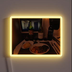 Vibrant Neon Sign for Home Bar or Winery Decorations