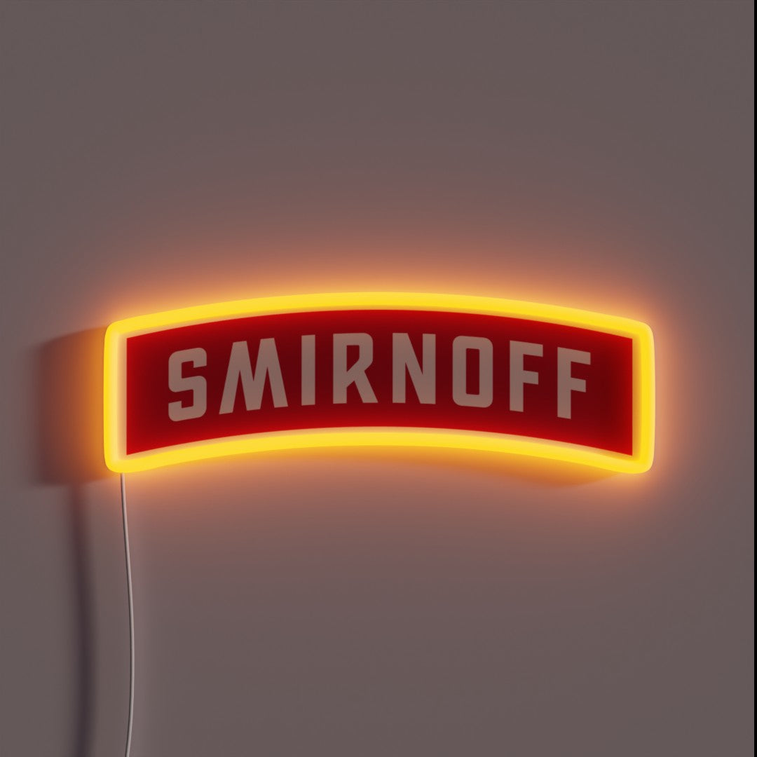 Smirnoff Bar Neon Sign Made With Led – Neon Factory
