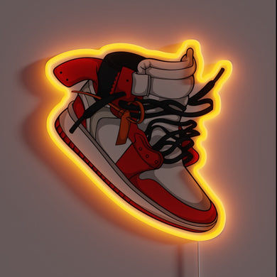Air Jordan vibes, neon flair — for the real sneakerheads only. 🔥👟🧡