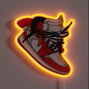 Air Jordan vibes, neon flair — for the real sneakerheads only. 🔥👟🧡