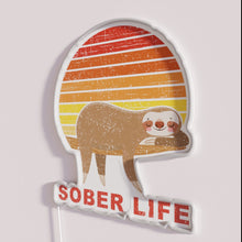 Load image into Gallery viewer, Add vibrant retro sunset ambiance to your sober living space.
