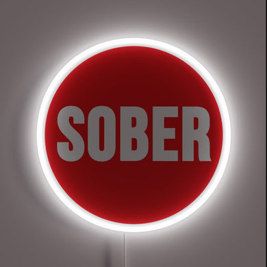 Recovery Inspiration - Vibrant Neon Sign for Sobriety Journey Support