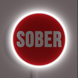Recovery Inspiration - Vibrant Neon Sign for Sobriety Journey Support