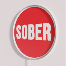 Load image into Gallery viewer, Neon Bar Sign in RGB LED Sober Living Room Decor