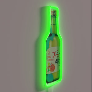 Add vibrant Seoul spirit with this Soju RGB neon light