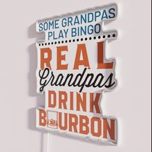 Load image into Gallery viewer, Neon Sign with Retro Humor and Whiskey Themed Wordplay Ideas