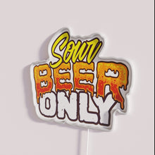 Load image into Gallery viewer, Sour beer aficionado neon sign, perfect for any craft beer lover