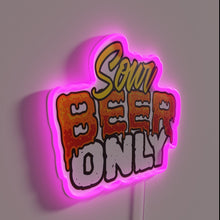 Load image into Gallery viewer, Sour beer enthusiasts unite with vibrant RGB neon beer decor