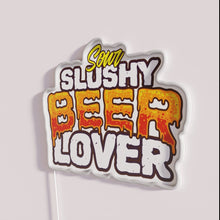 Load image into Gallery viewer, Neon Bar Sign For Beer Lovers Featuring Colorful RGB Lighting