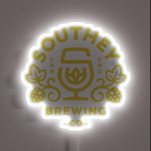 RGB Neon Sign for Southey Brewing's Craft Beer Taproom Ambiance
