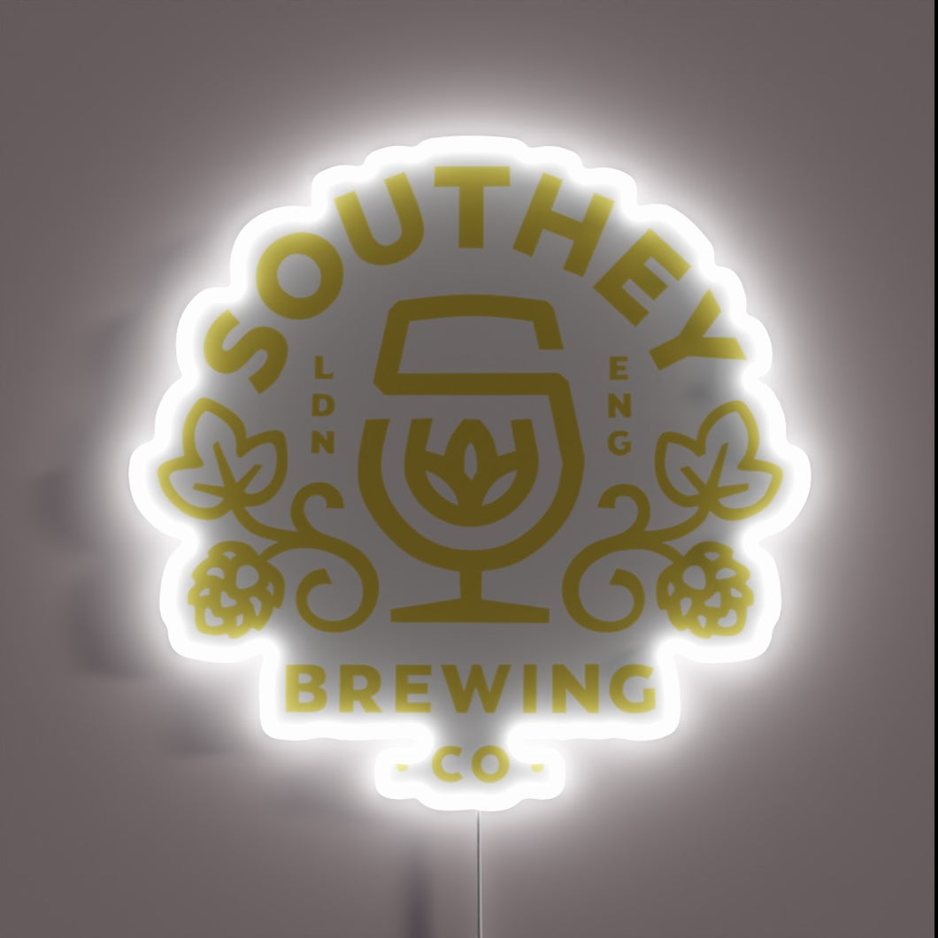 RGB Neon Sign for Southey Brewing's Craft Beer Taproom Ambiance