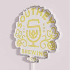 Vibrant RGB neon bar decor for craft breweries and pubs