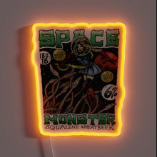 Load image into Gallery viewer, Galactic Creature Illuminates with Vibrant RGB Colors in Cosmic Brewery Theme