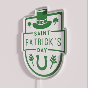 RGB Neon Sign Decorations for St. Patrick's Day Events Party