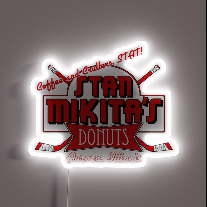 Hockey Legend Stan Mikita's Customizable RGB Neon Sign Display