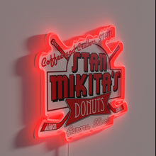 Load image into Gallery viewer, Hall of Fame Chicago Blackhawks Center Stan Mikita&#39;s Neon Sign