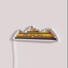 Load image into Gallery viewer, Staten Island Ferry inspired colorful LED neon bar decor lighting