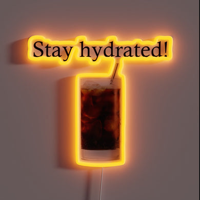 Drink responsibly with this fun retro-style barroom sign illumination.