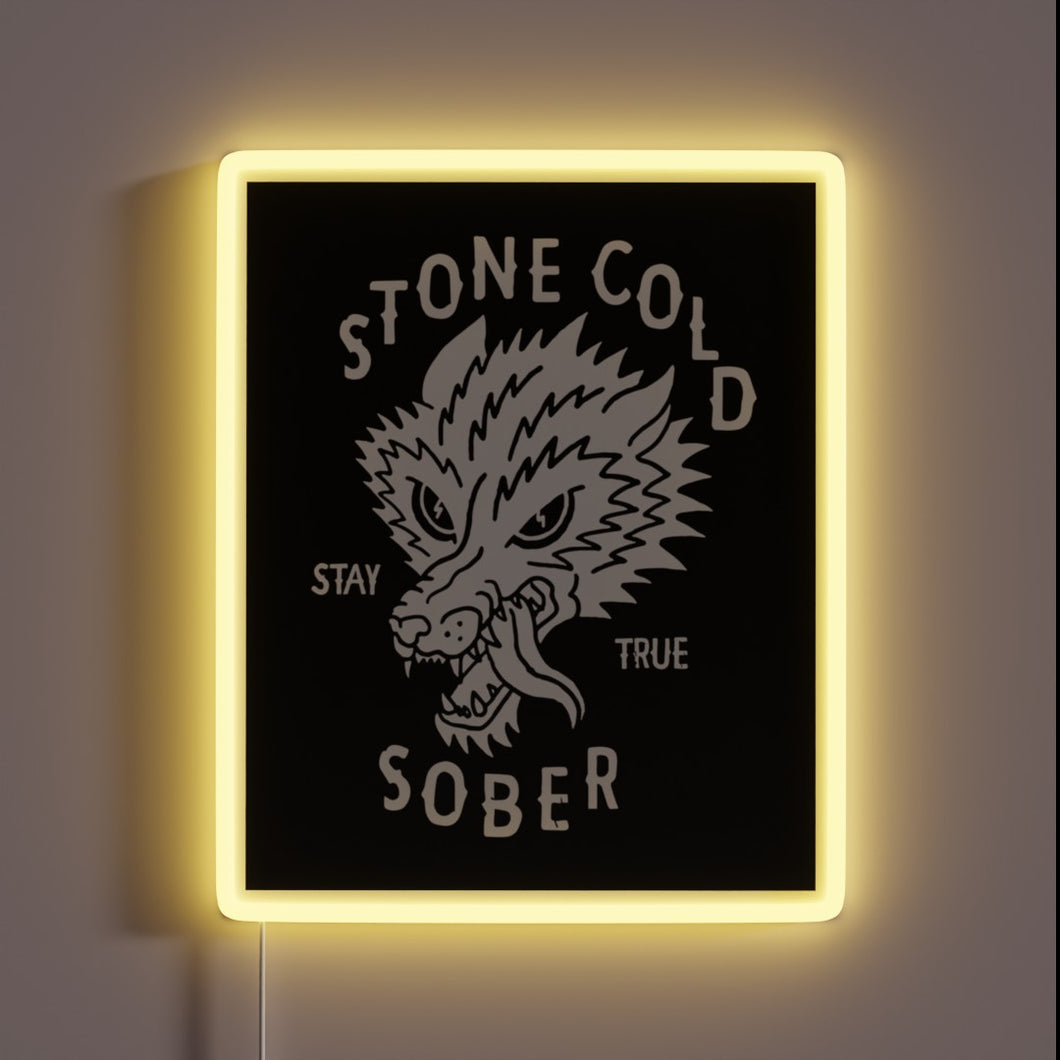 Recovery Motivation with Neon LED Signs for Sobriety Support Centers