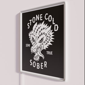 Recovery Support Wall Decor for AA and NA Meetings Home