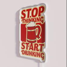 Load image into Gallery viewer, Vibrant RGB neon bar decor signs for party and home.