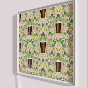 Brighten up your home bar with vibrant Stout beer decor
