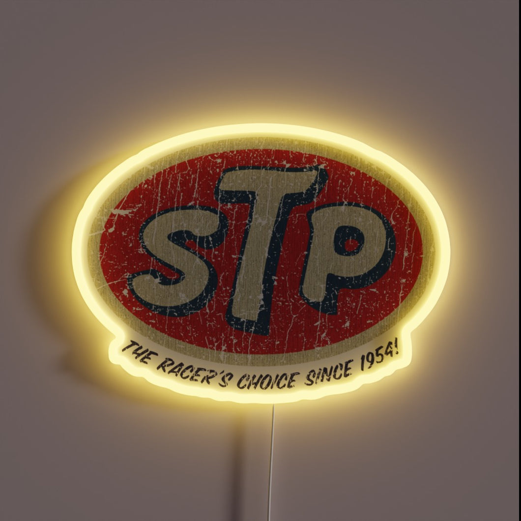 STP neon signs