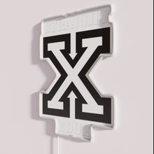 Load image into Gallery viewer, Vibrant straight edge RGB LED neon sign for modern decor