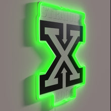 Load image into Gallery viewer, Bold Neon Edge Accent Wall Sign with Colorful RGB Lighting
