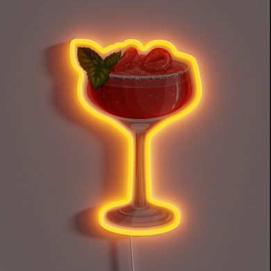Vibrant Neon Sign Brings Tropical Flavor to Any Bar Space