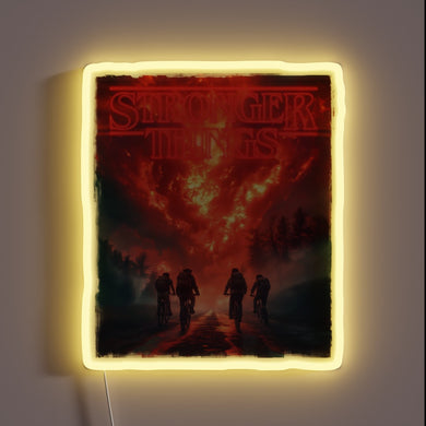 Boldly illuminate your space with vibrant, customizable neon color accents.