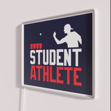 Load image into Gallery viewer, RGB Neon Sign for Student Athletes with Beer Pong Humor