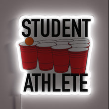 Load image into Gallery viewer, Customizable LED neon sign for student athletes and their teams.