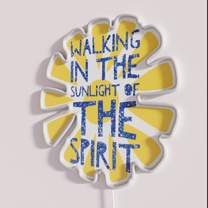 Vibrant Spirit Lightener Glow Sign for Home Office Decor Inspiration