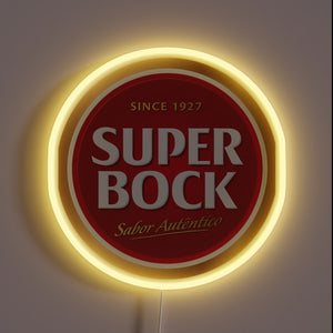 Eye-catching RGB neon beer sign for home bars and pubs.