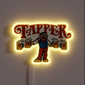 Eye-catching RGB neon light that adds ambiance to any space