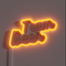 Load image into Gallery viewer, Neon Beer Sign with Customizable Color RGB Lighting Display